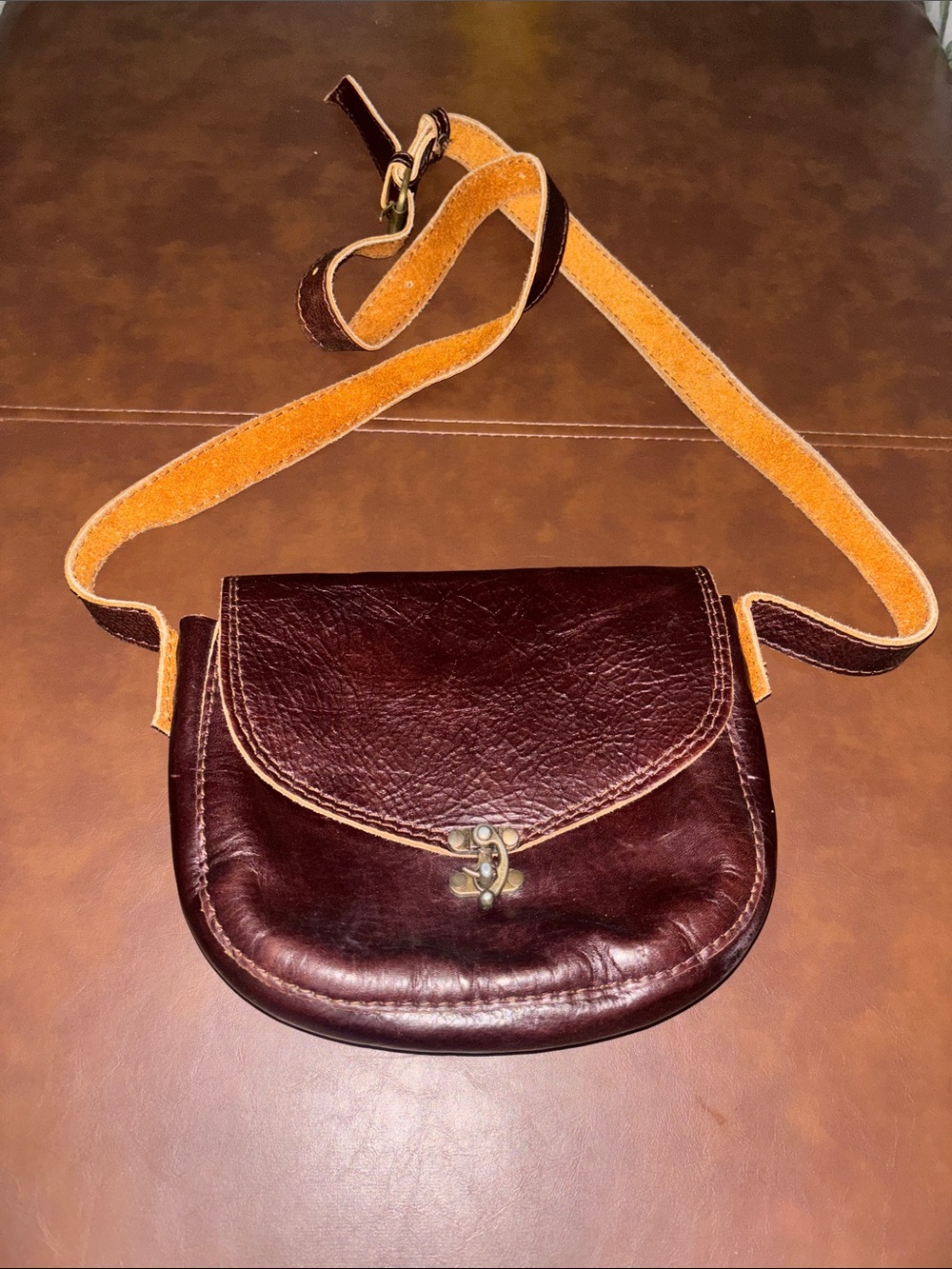 Leather Crossbody Bag